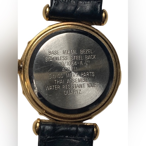 ANNE KLEIN II Water Resistant 100FT Swiss Movement Quartz Ladies Watch Leather - Picture 3 of 9